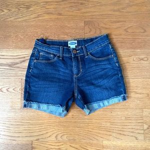 Old Navy, Dark Blue Denim Shorts